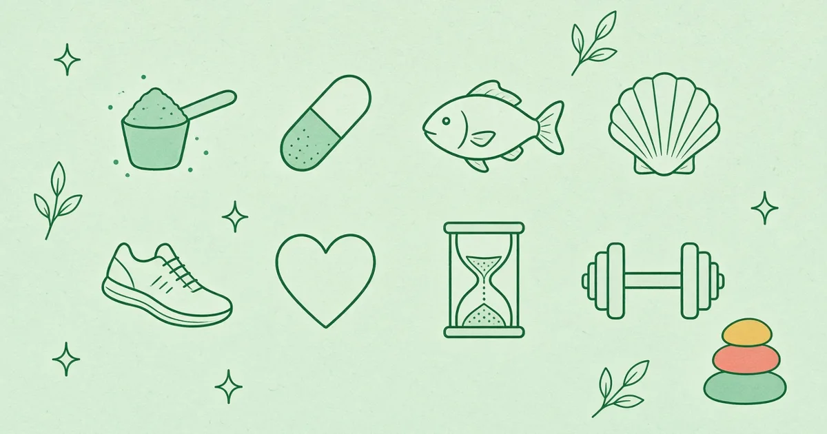 Grid of taurine-related icons